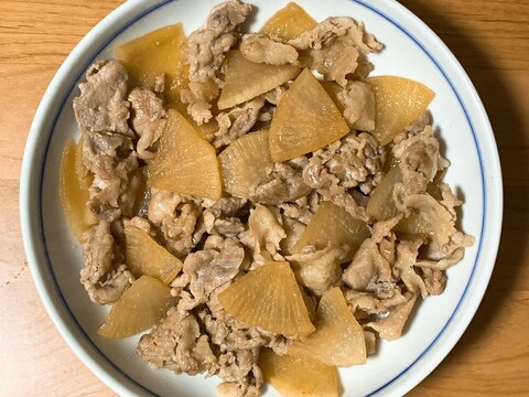 豚肉と大根の煮物